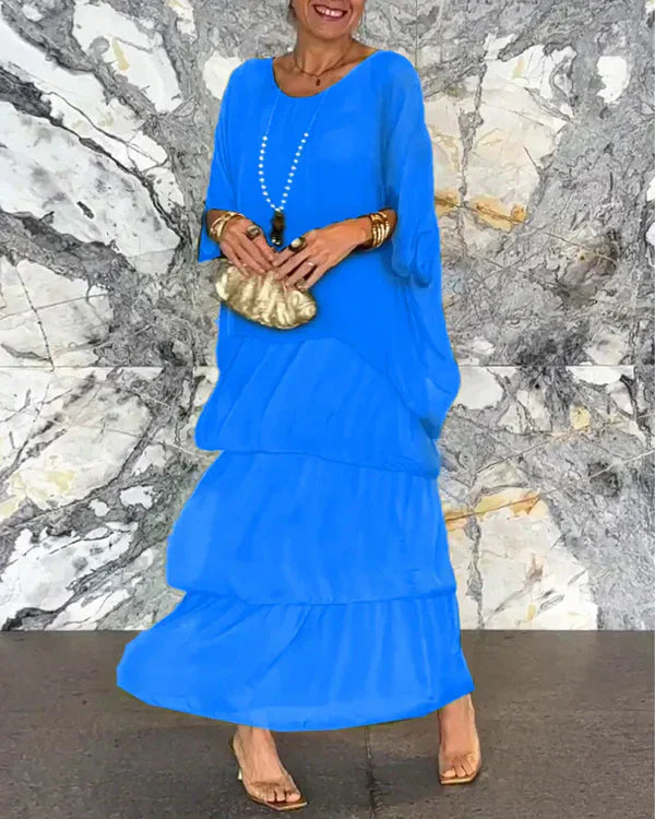 Valenzora | Elegant Layered Dress