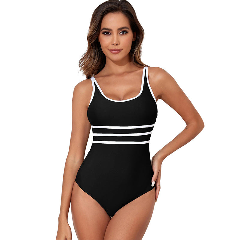 Women's elegant swimsuit with a sporty cut and outstanding comfort, size S