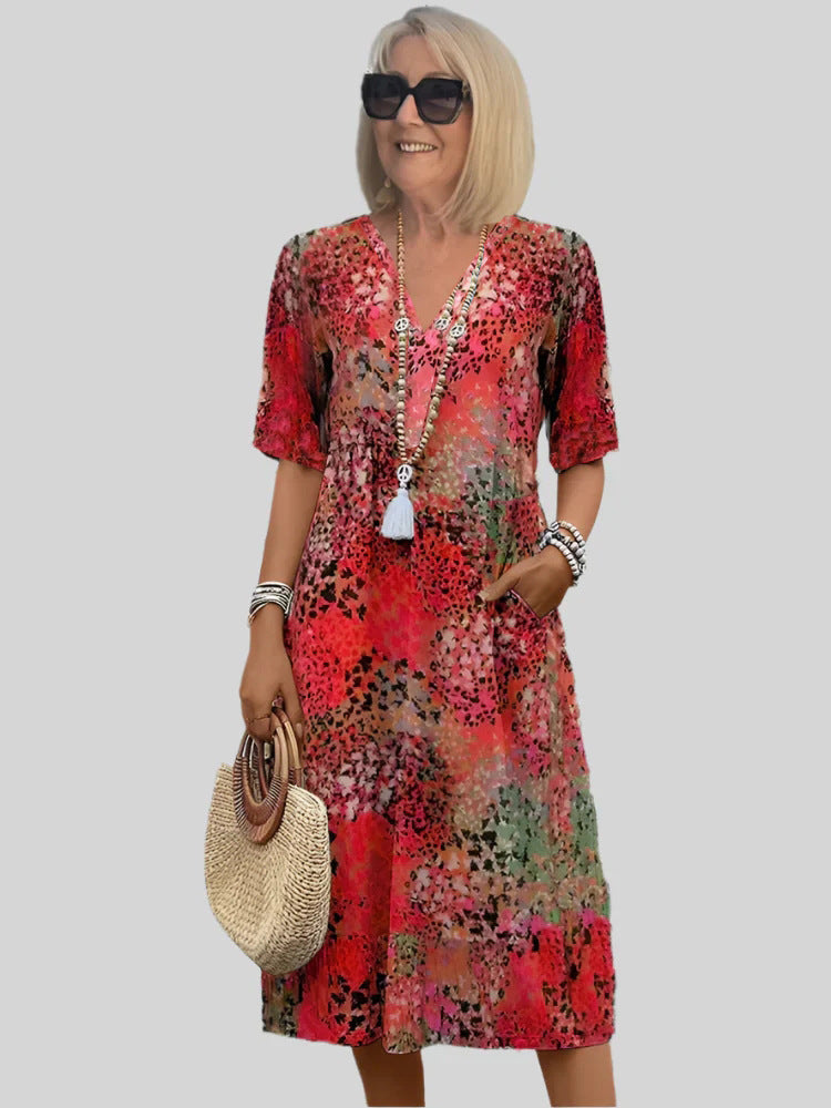 Women's airy summer dress, size