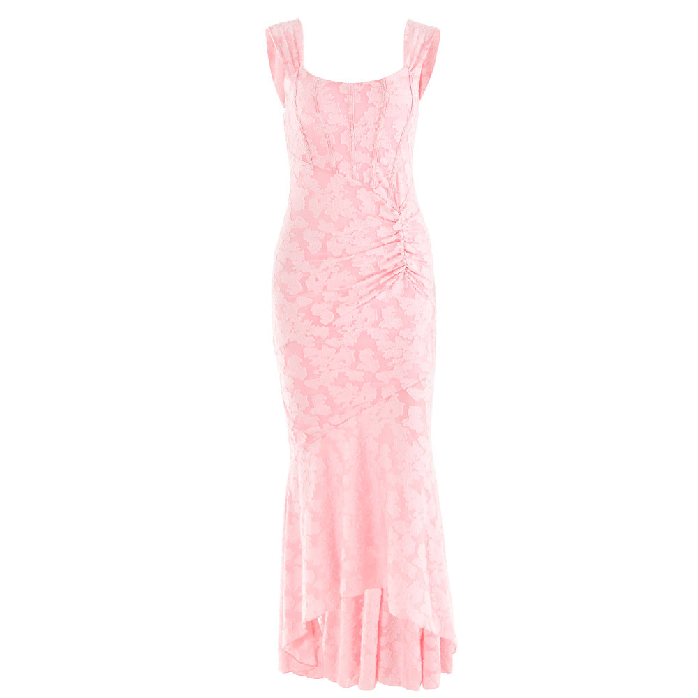 Damen-Scheidenkleid mit einzigartiger Drapierung von Valenzora