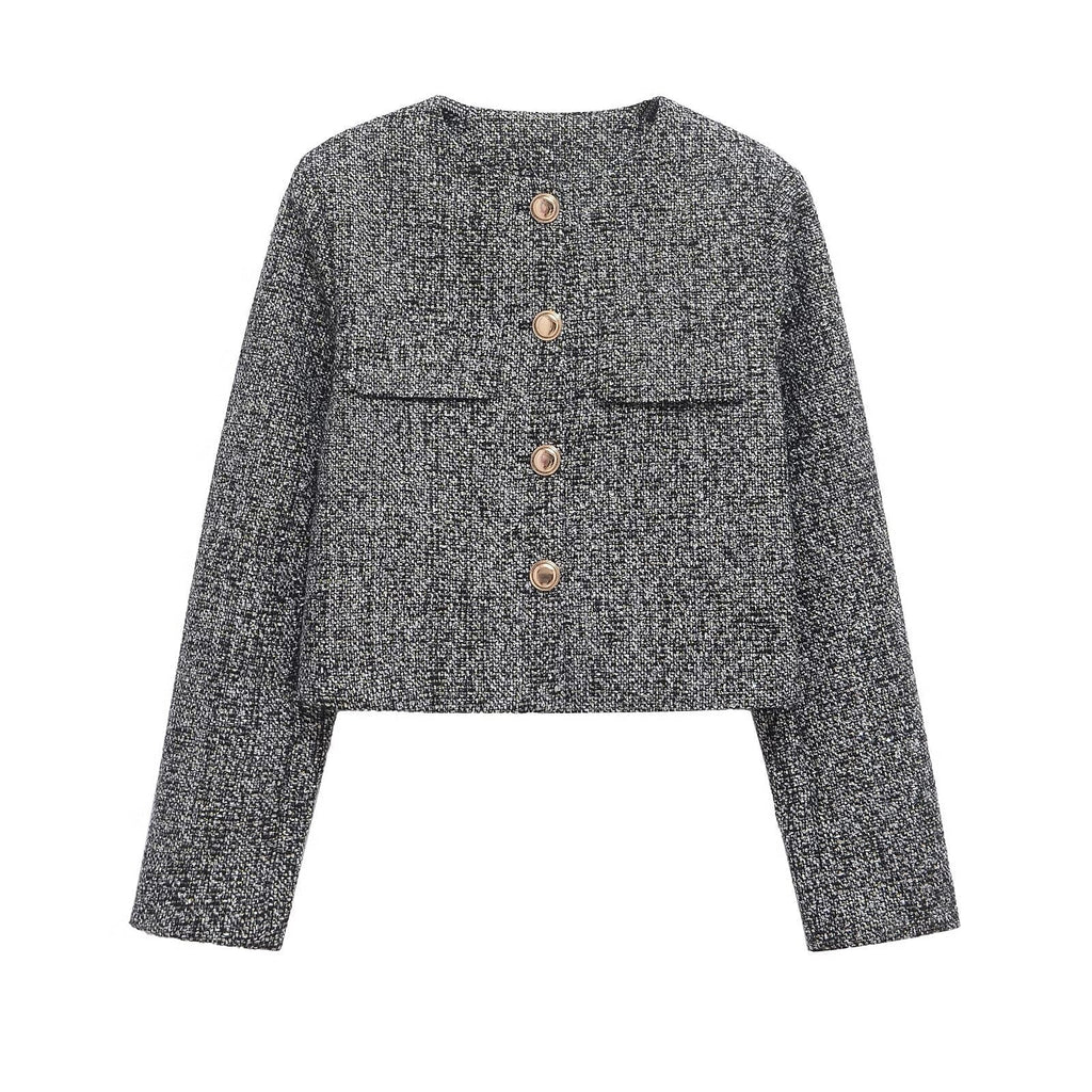 Valenzora | Textured little Chanel-style jacket