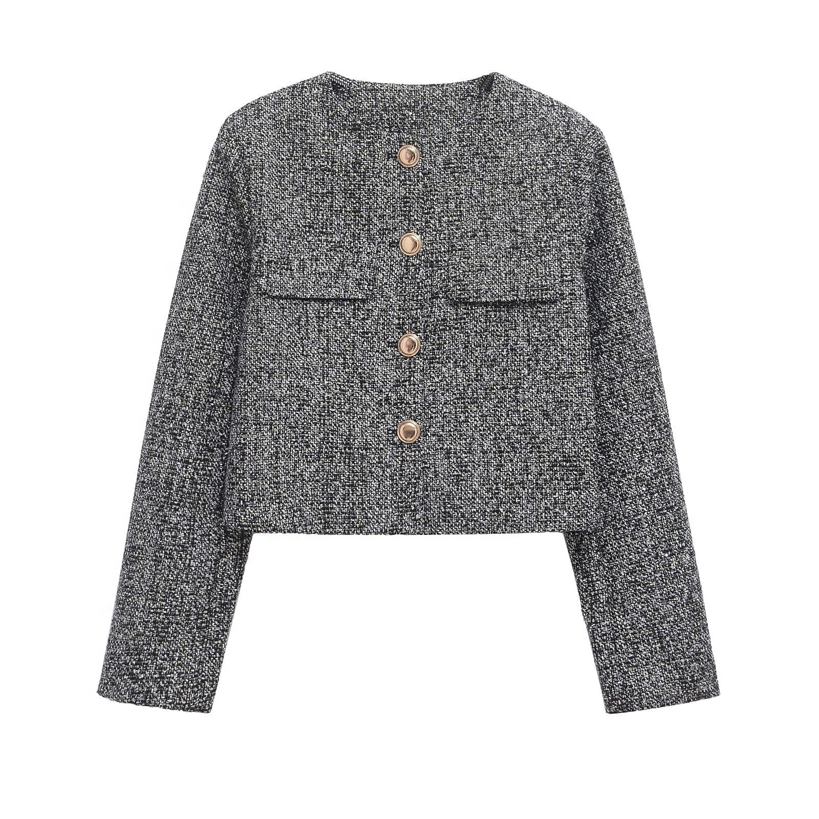 Valenzora | Textured little Chanel-style jacket