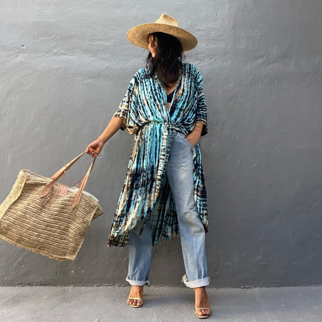 Damen Strandkimono Größe