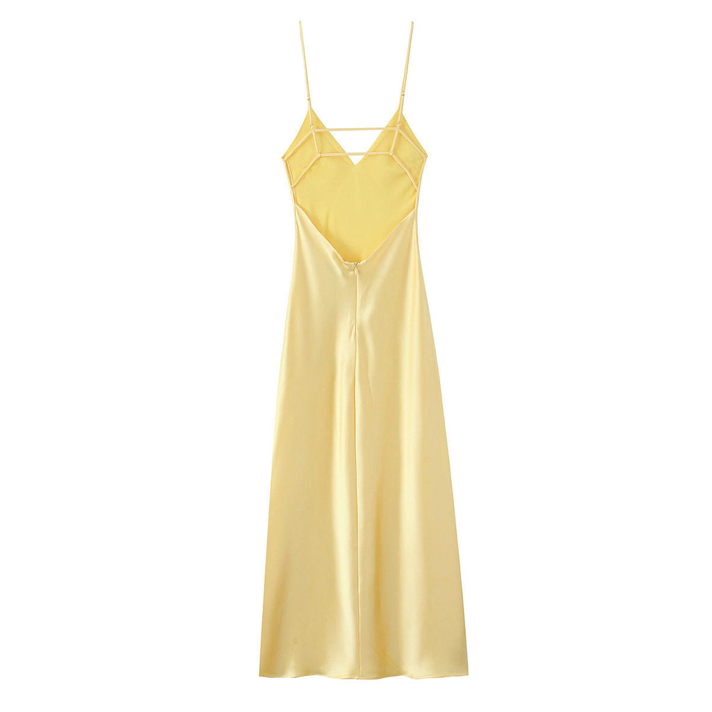 Valenzora | Glamorous midi sling long dress