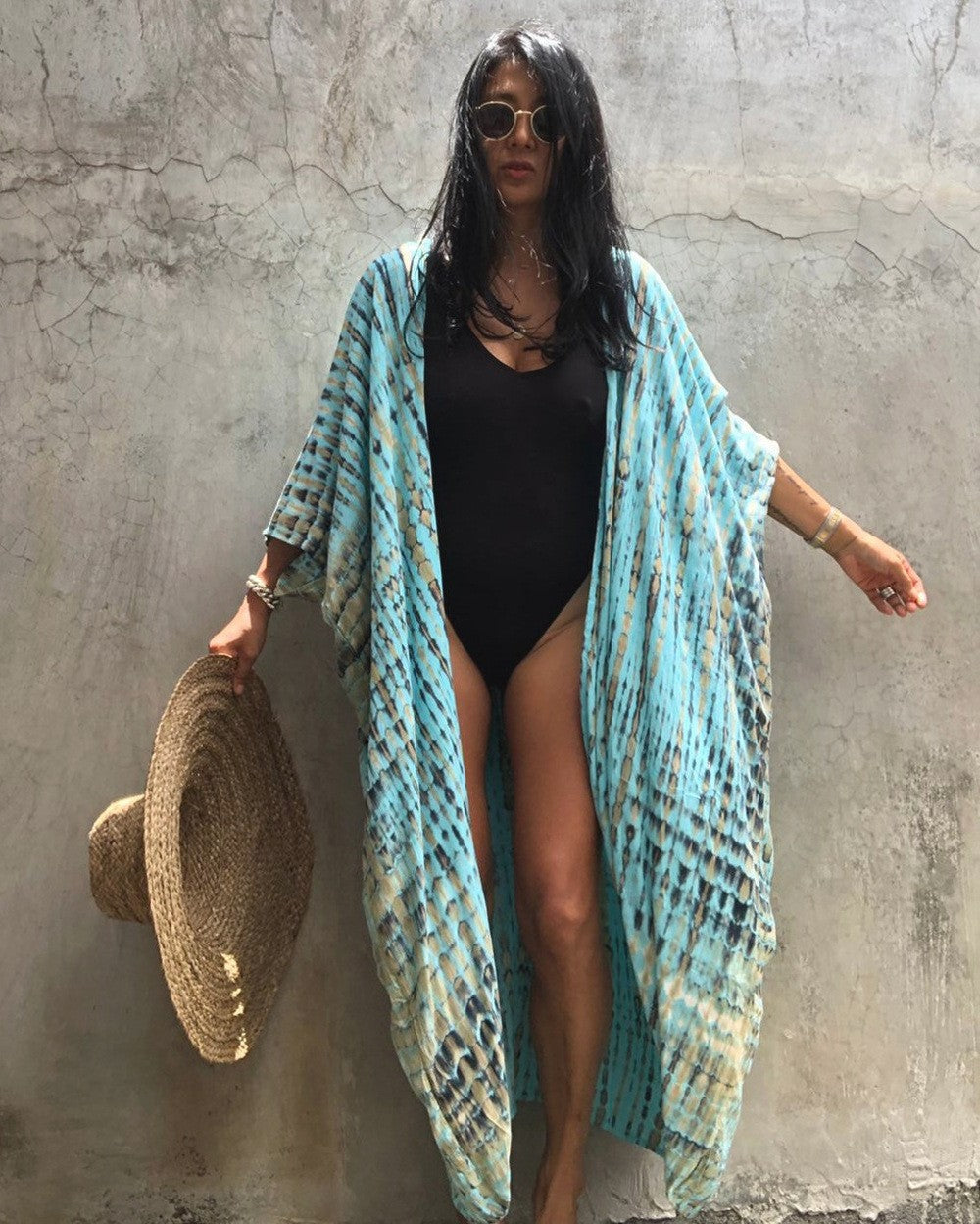 Damen Strandkimono Größe