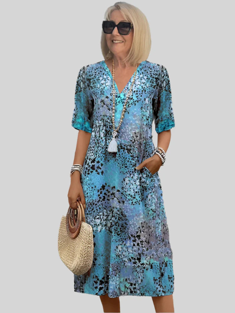 Women's airy summer dress, size