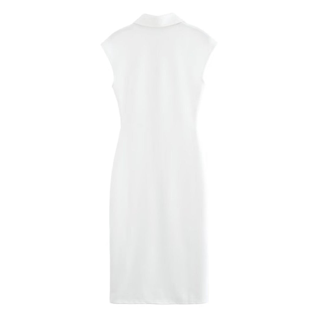 Damen Hemdblusenkleid mit edlen Knopfdetails und elegantem Schnitt Drune