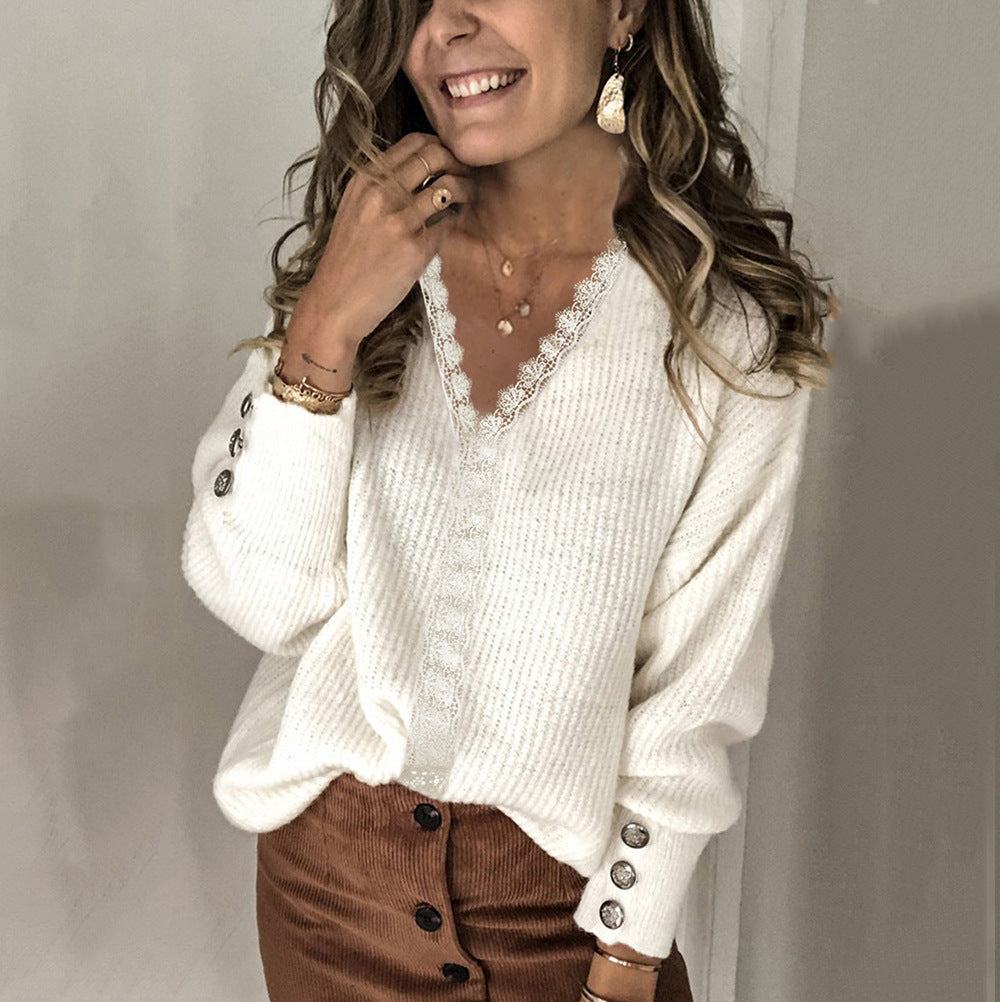 Schlichter und stilvoller Winterpullover