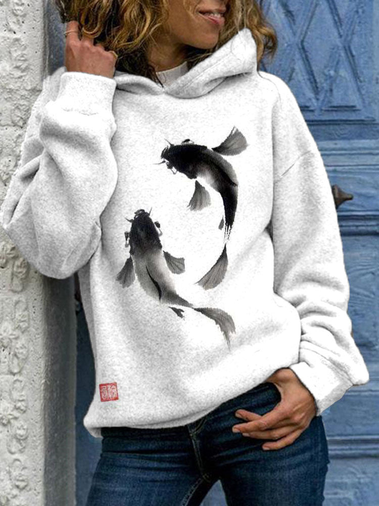 Valenzora | Women's Sweatshirt with Puff Sleeves