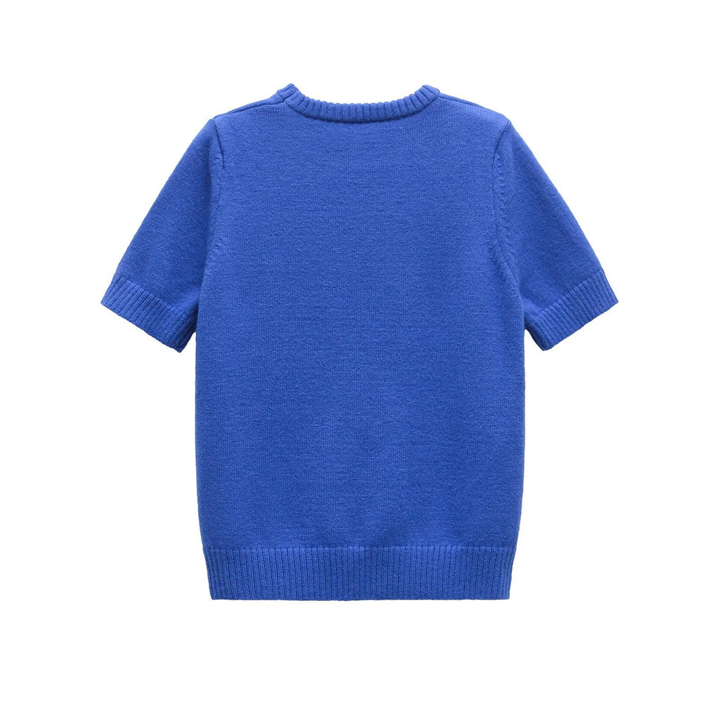 Women's Short Sleeve Sweater Size