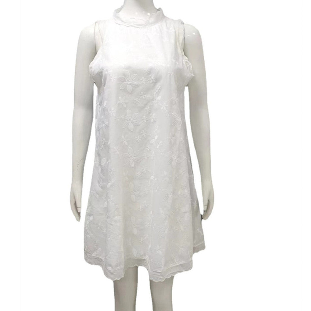 Damen-Sommerkleid im Blumenmuster, Größe