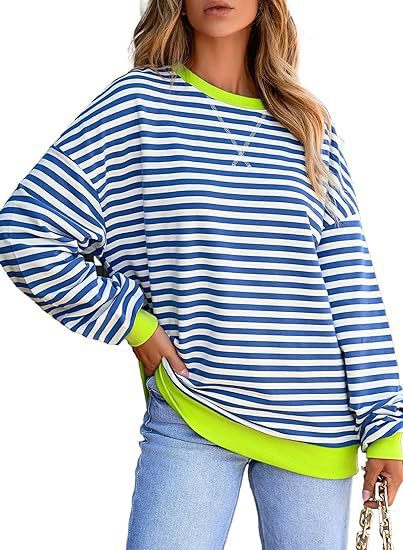 Valenzora | Color-Block-Pullover mit Tunnelzug-Top