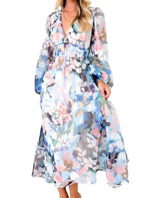 Valenzora | Elegant Floral Dress
