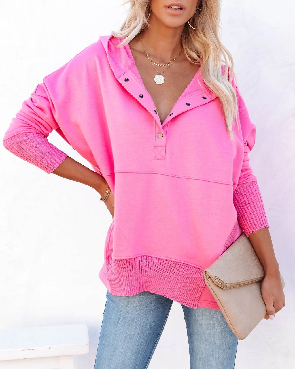 Valenzora Loving My Life Hoodie Tunic