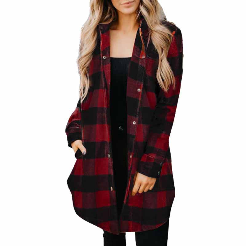 Valenzora – Damen Karo-Flanelljacke für rustikalen Charme