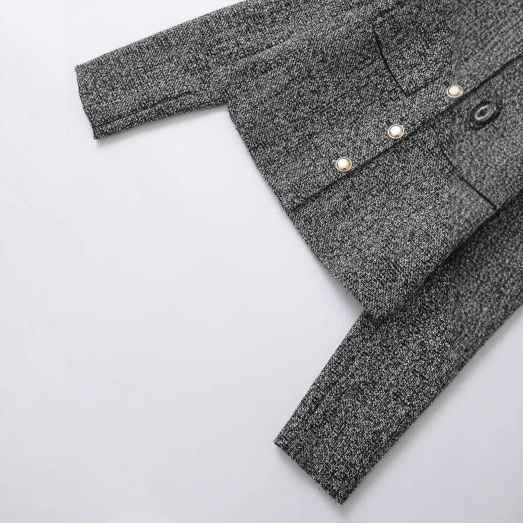 Valenzora | Textured little Chanel-style jacket