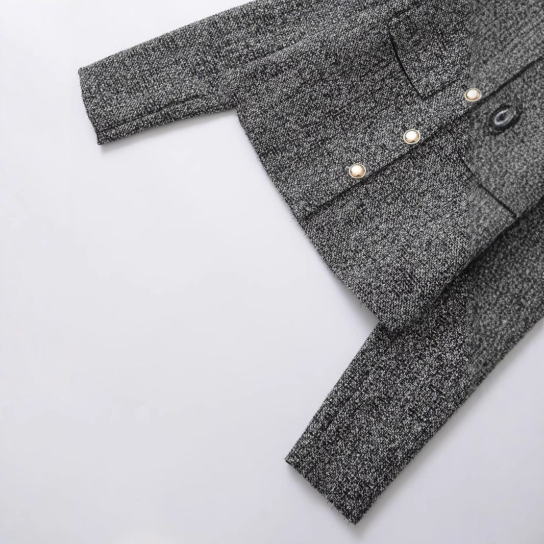 Valenzora | Textured little Chanel-style jacket