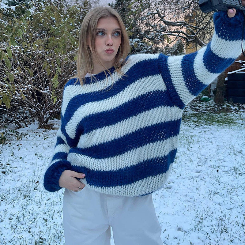 Damen Strickpullover Größe