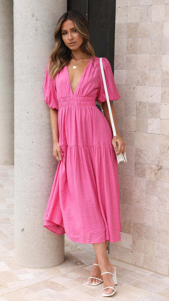 Valenzora | Fitted midi dress