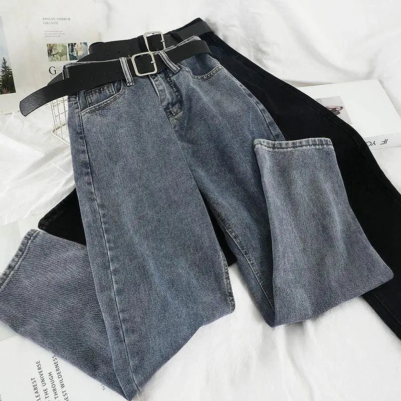 Valenzora | Damen High-Waist Jeans straight