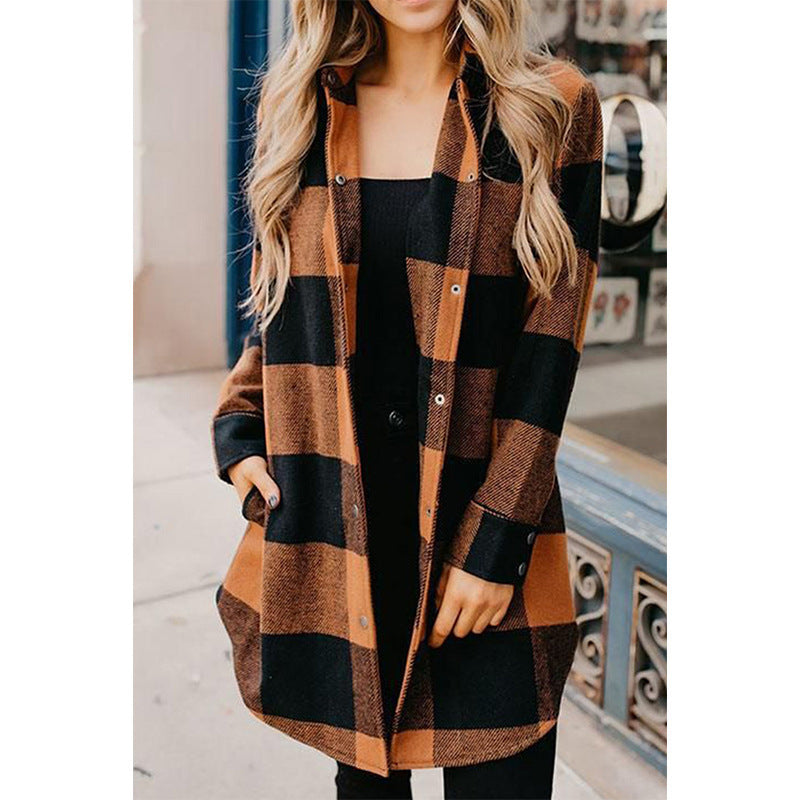 Valenzora – Damen Karo-Flanelljacke für rustikalen Charme