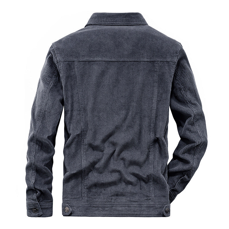 Valenzora | Casual long-sleeved corduroy jacket with buttons