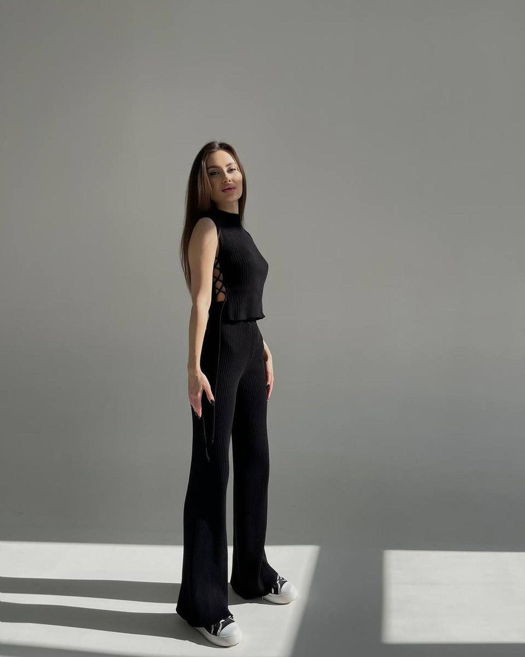 Valenzora vest and trousers ensemble for women