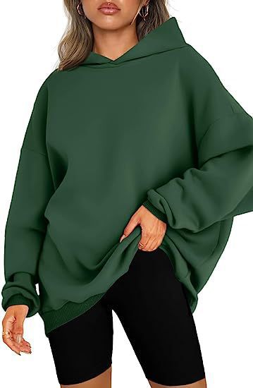 Women's oversized hoodie with side slits, size