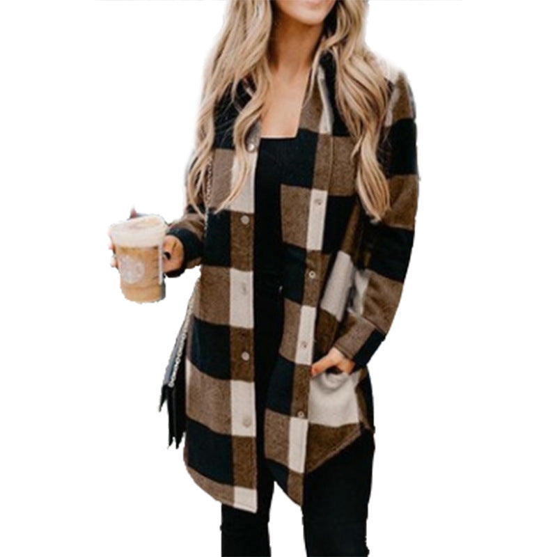 Valenzora – Damen Karo-Flanelljacke für rustikalen Charme