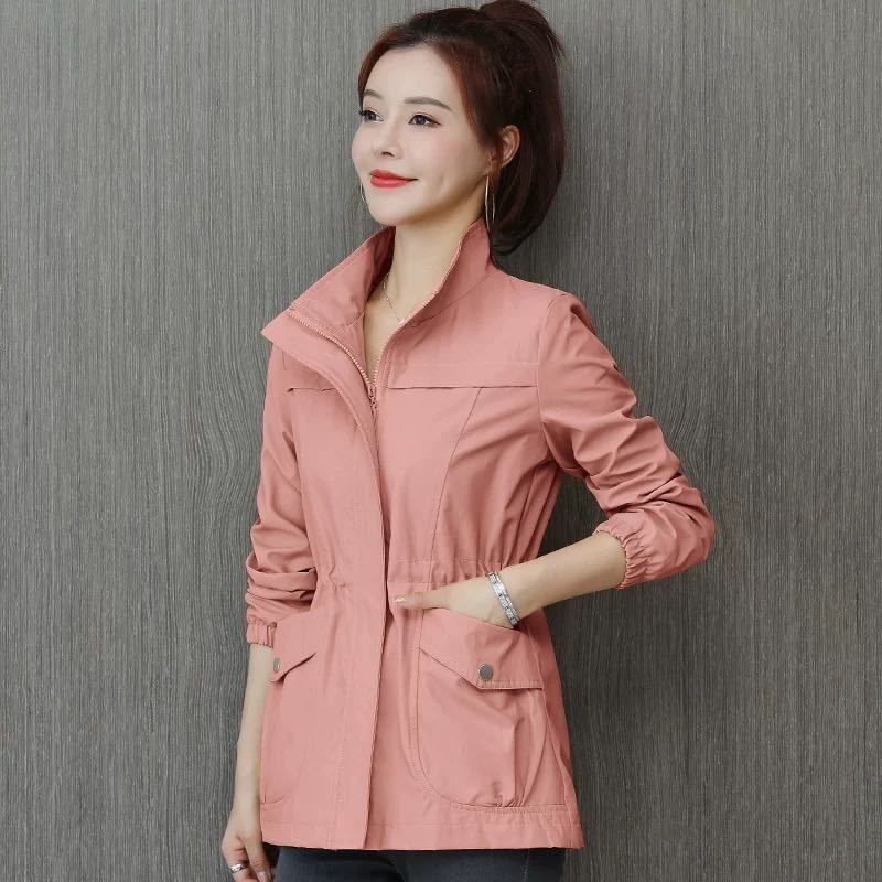 Valenzora | Trenchcoat mit Reißverschluss für Damen