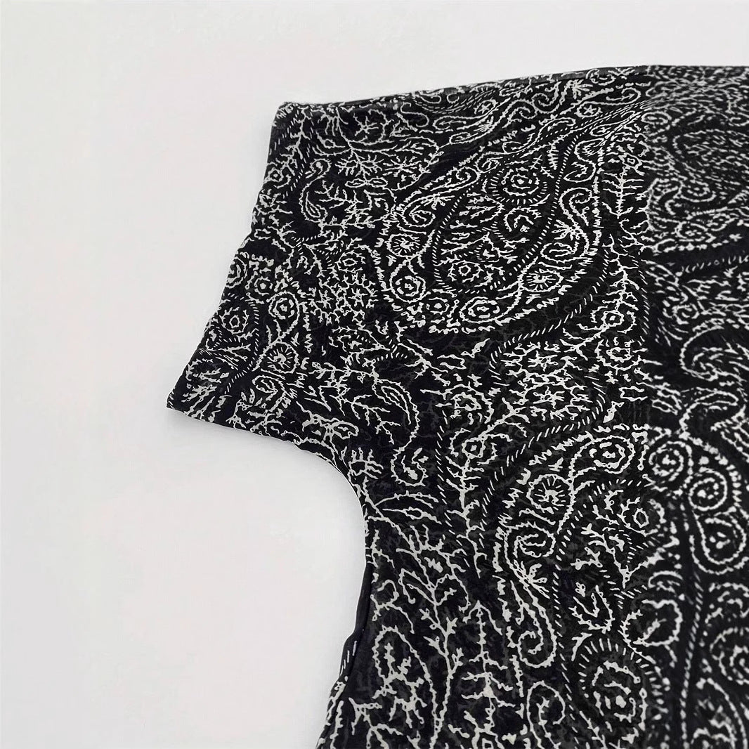 Women's casual kaftan jacket in a modern ethnic design, size Valenzora