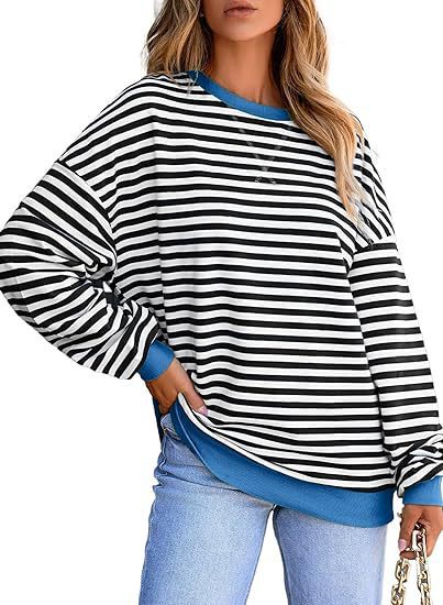 Valenzora | Color block sweater with drawstring top