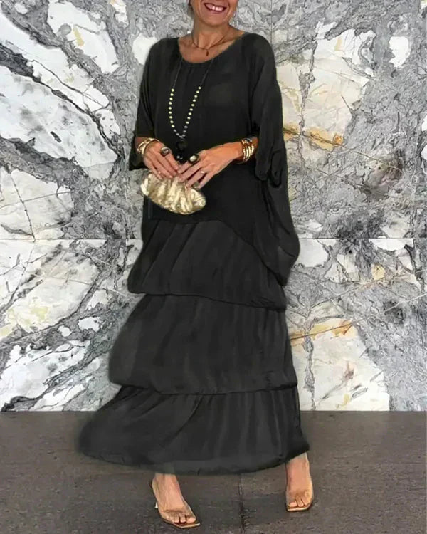 Valenzora | Elegant Layered Dress