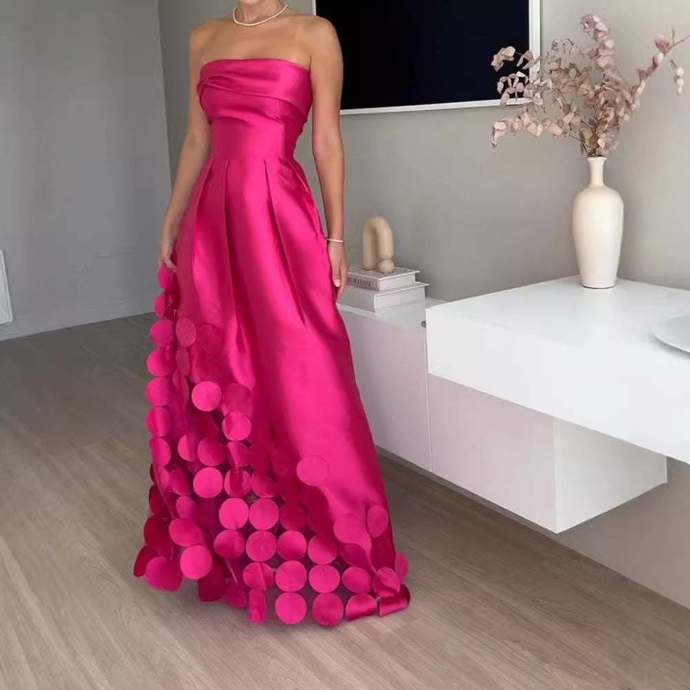 Damenabendkleid mit aufregendem Lagen-Look und raffinierten Details, Größe Valenzora