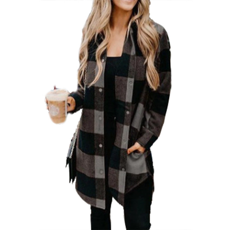 Valenzora – Damen Karo-Flanelljacke für rustikalen Charme