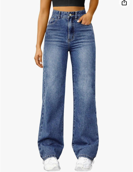 Valenzora | Loose Fit Jeans mit Sternen