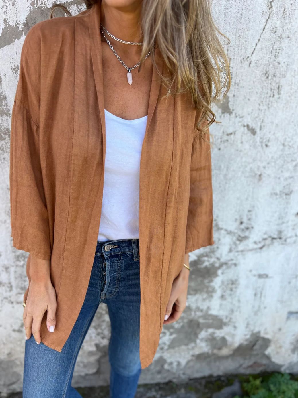 Women's casual summer jacket size