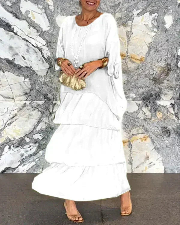 Valenzora | Elegant Layered Dress