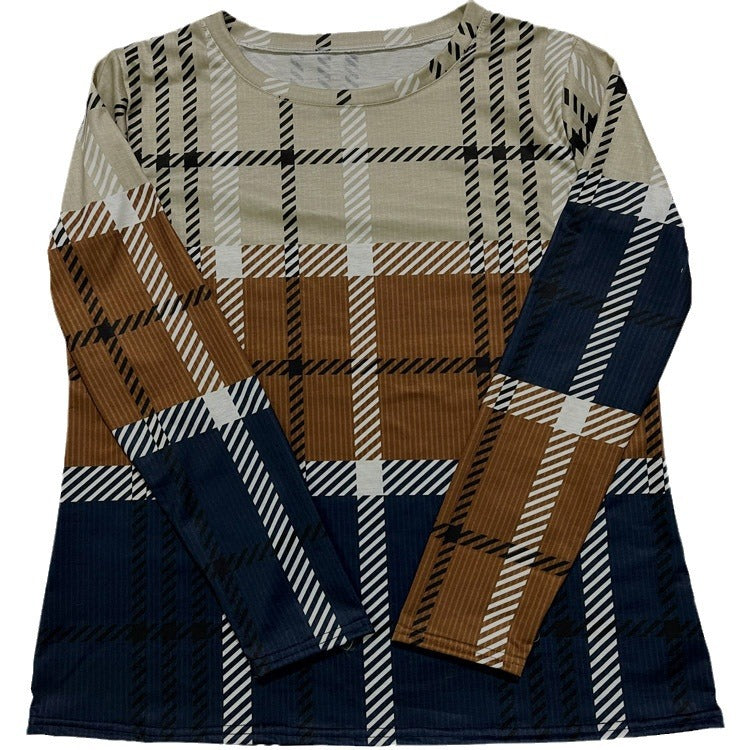 Valenzora | Printed casual pullover top