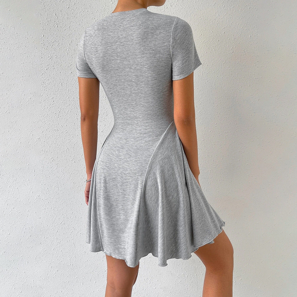 Women's casual dress with a flattering cut and elegant A-line silhouette Drune