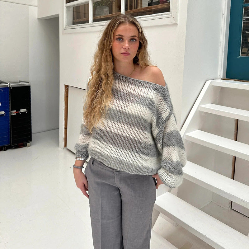 Damen Strickpullover Größe