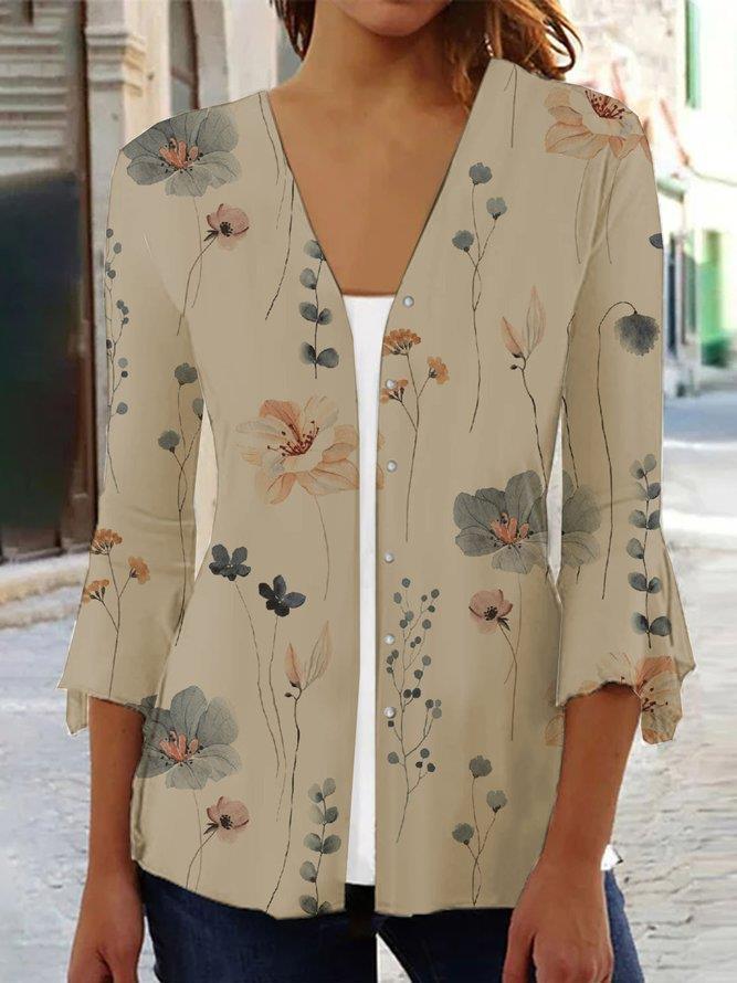Valenzora | Elegantes Oberteil mit Blumenmuster