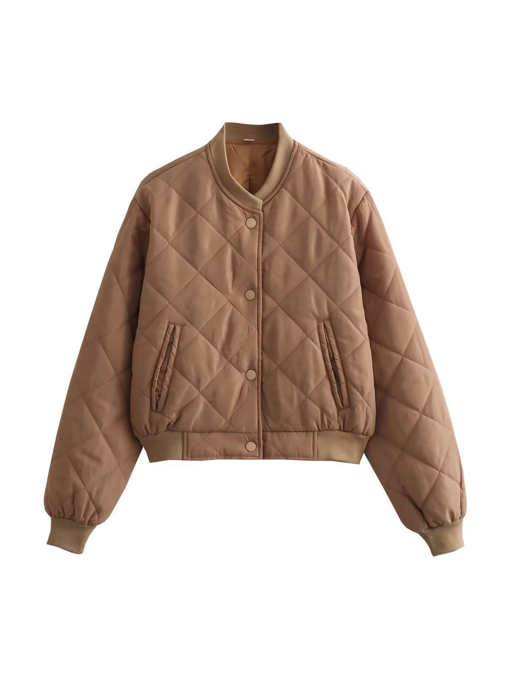 Valenzora | Bomberjacke für Damen mit Argyle-Muster
