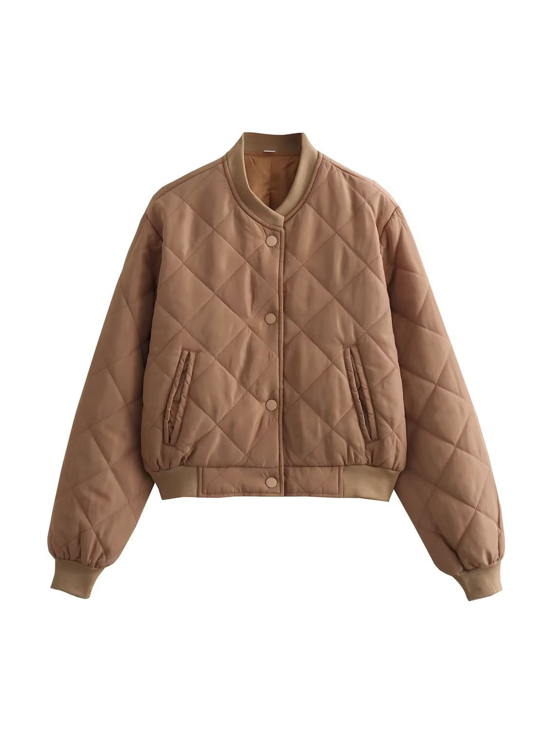 Valenzora | Bomberjacke für Damen mit Argyle-Muster