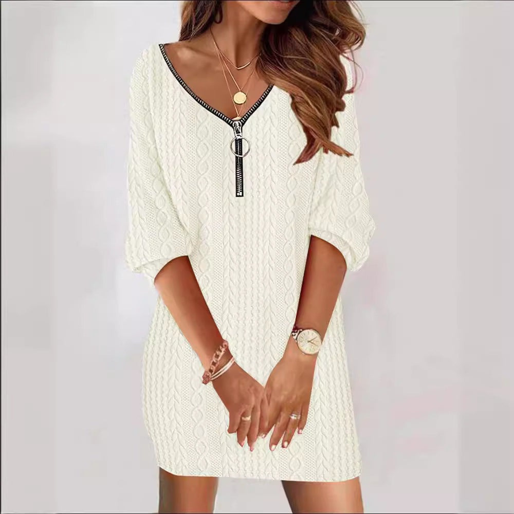 Damenstrickkleid