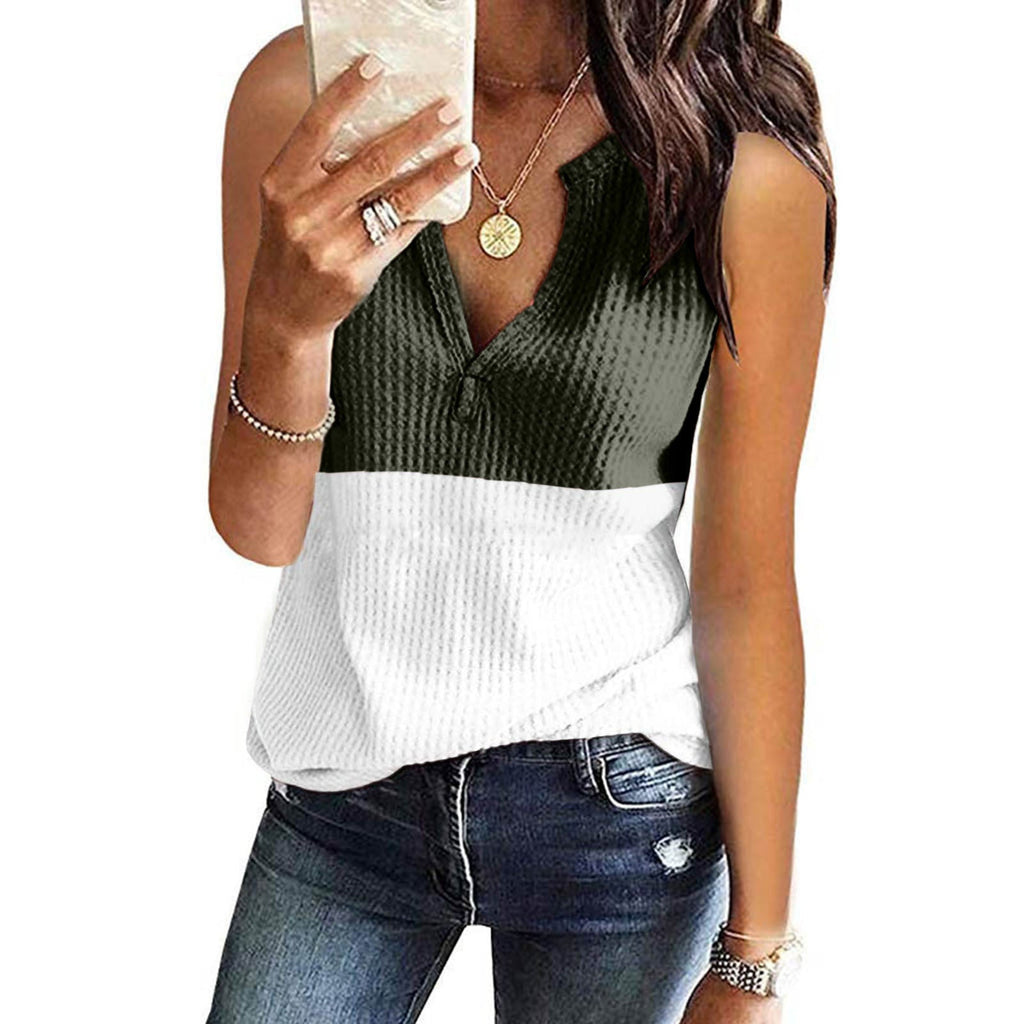 Women's sleeveless top size