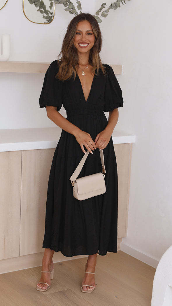 Valenzora | Fitted midi dress