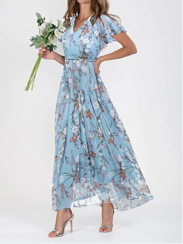Valenzora | Glamorous belly-covering dress
