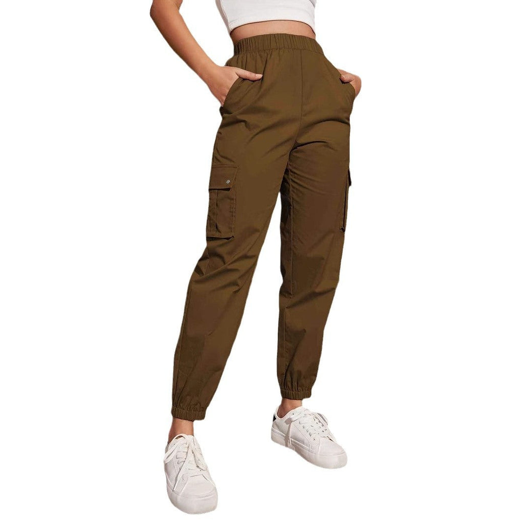 Damen-Cargohose mit ergonomischem Schnitt und praktischen Taschen, Größe S