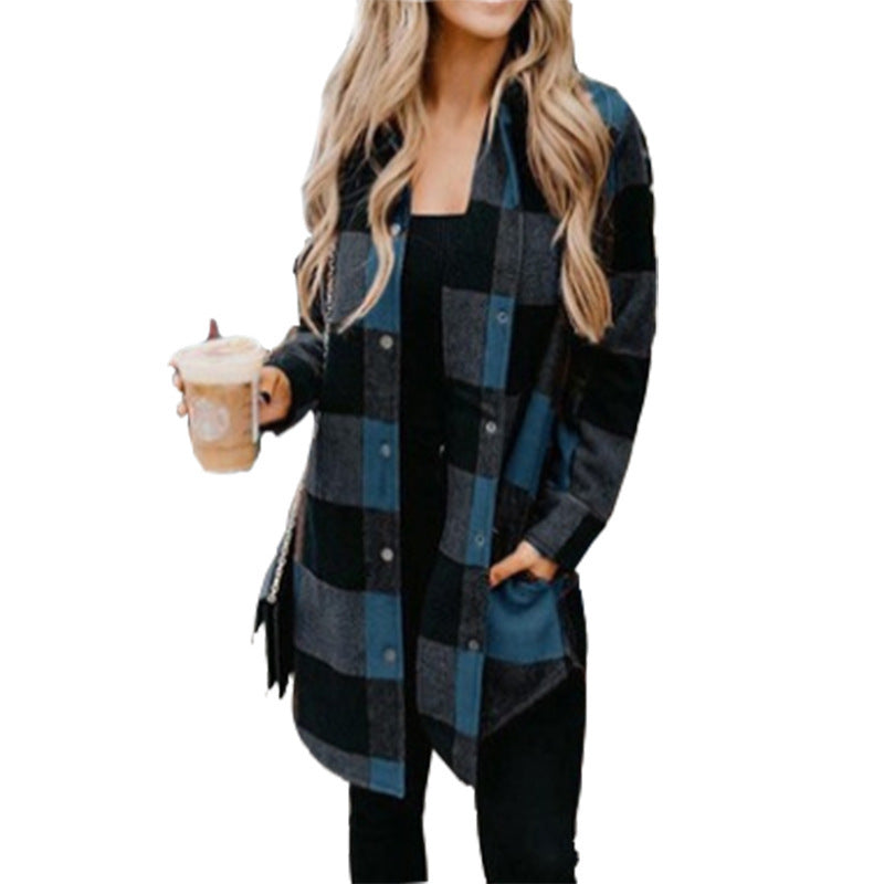 Valenzora – Damen Karo-Flanelljacke für rustikalen Charme
